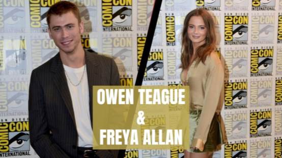 SDCC 2024 Interview with Freya Allan and Owen Teague