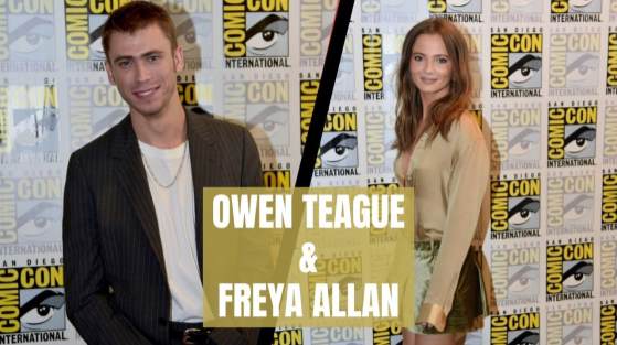SDCC 2024 Interview with Freya Allan and Owen Teague