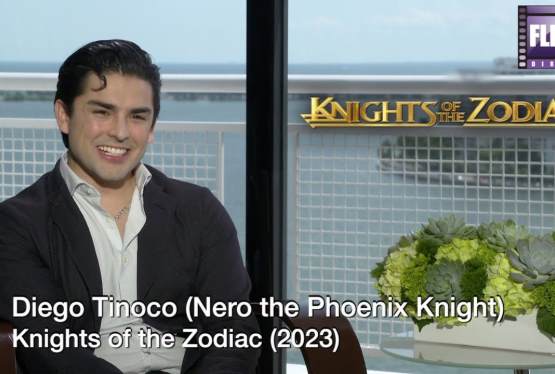 Diego Tinoco Talks About His Epic Journey in Knights of the Zodiac!