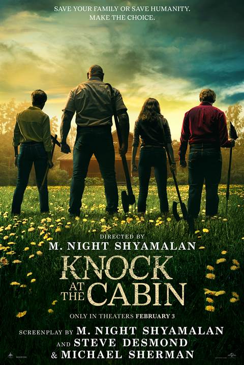 Knock At The Cabin movie poster