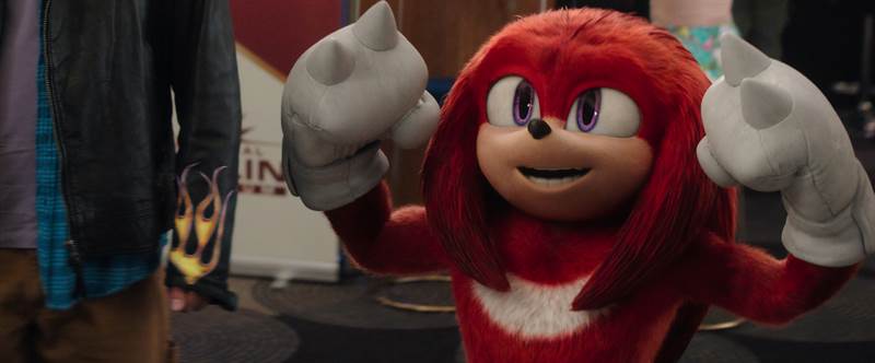 Knuckles Courtesy of Paramount Television Studios / Sega Sammy Group. All Rights Reserved.