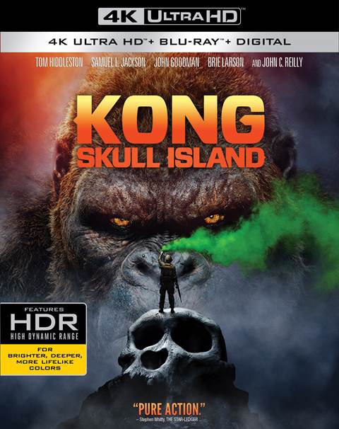 Kong: Skull Island 4K Review