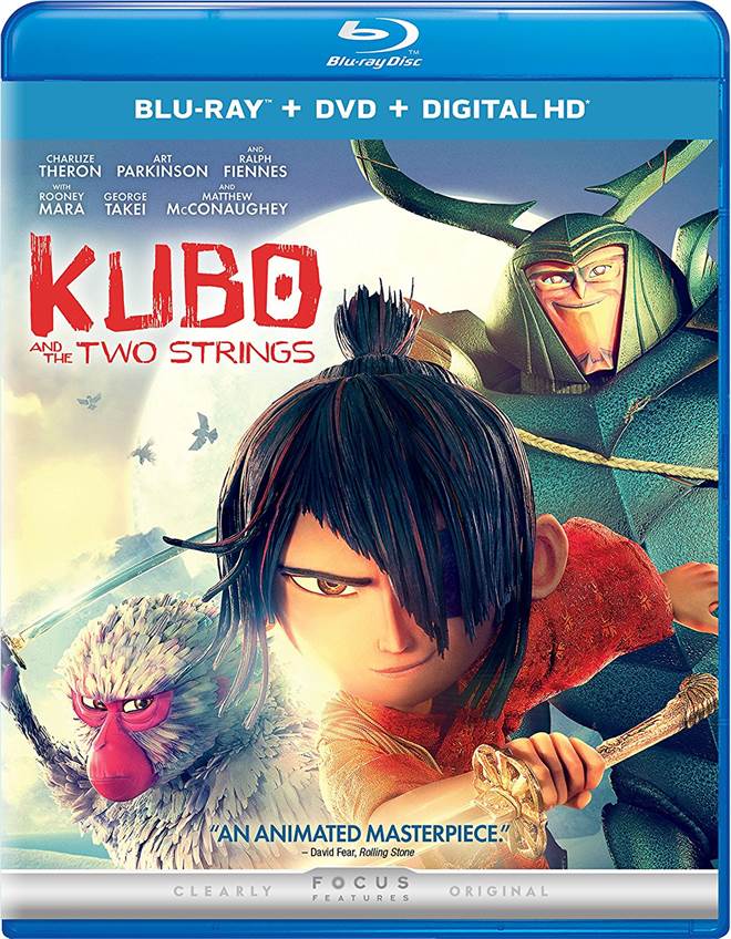 Kubo and the Two Strings (2016) Blu-ray Review