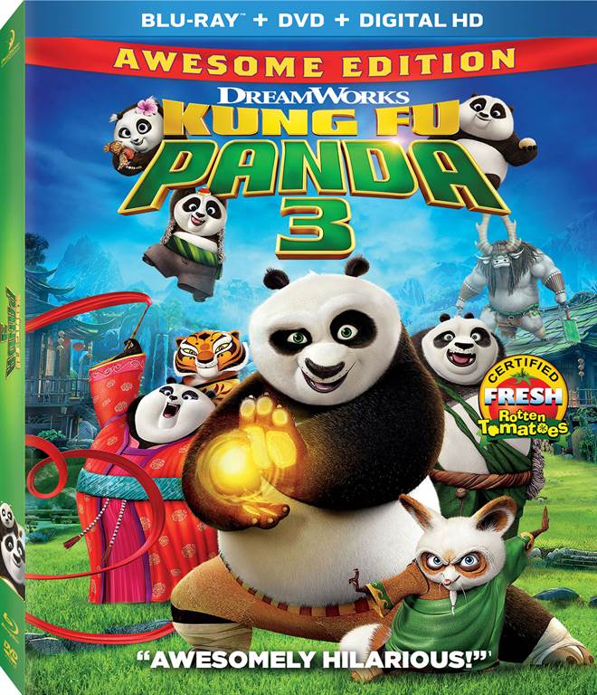Kung Fu Panda 3 (2016) Blu-ray Review