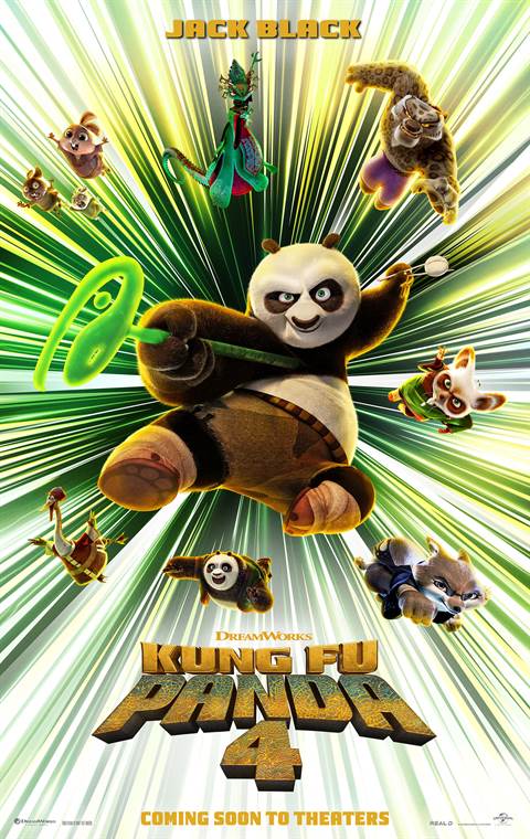 Kung Fu Panda 4 movie poster