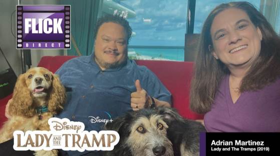 Adrian Martinez Talks About Disney+ ''s Lady and the Tramp