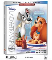 Lady and The Tramp Physical Media: Blu-ray Review