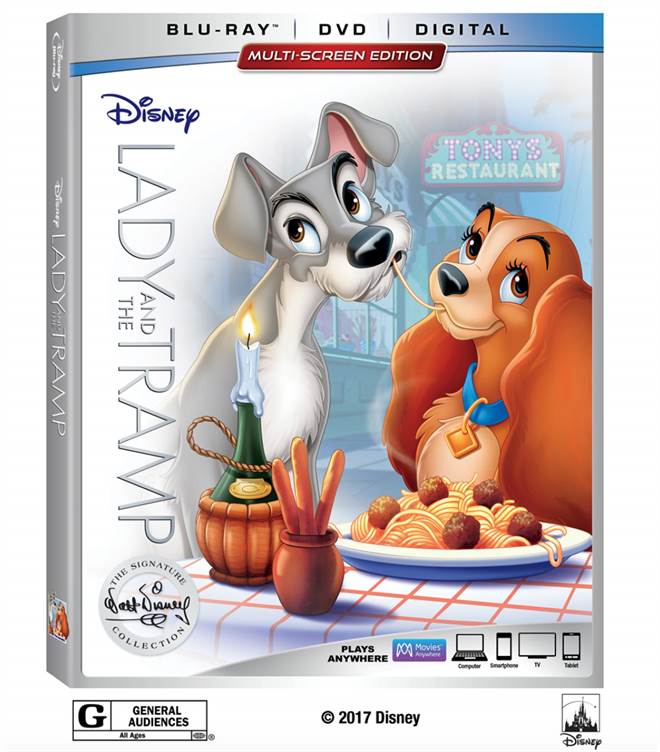Lady And The Tramp Signature Collection Blu-ray Review