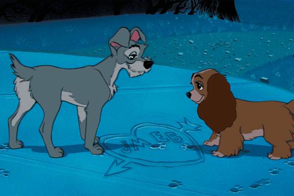 Lady and The Tramp Courtesy of Walt Disney Pictures. All Rights Reserved.