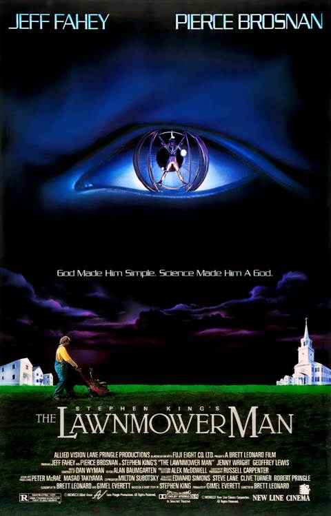 The Lawnmower Man movie poster
