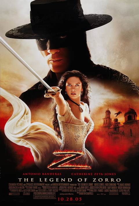 The Legend of Zorro movie poster
