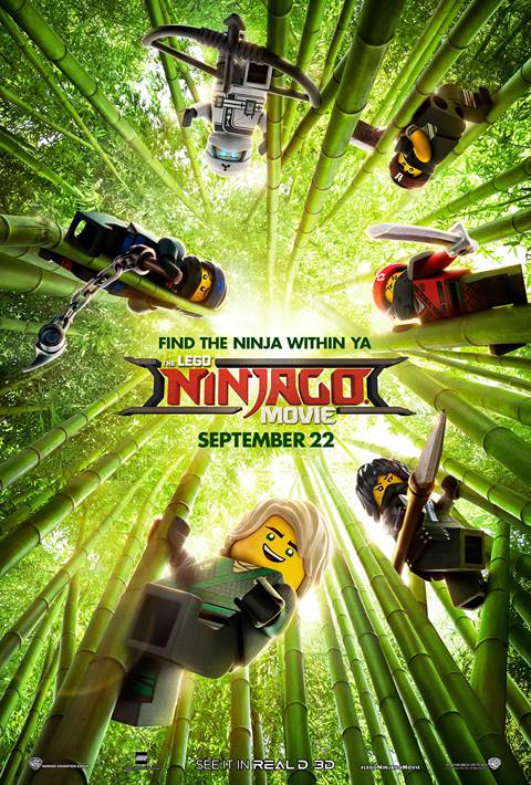 The Lego Ninjago Movie movie poster
