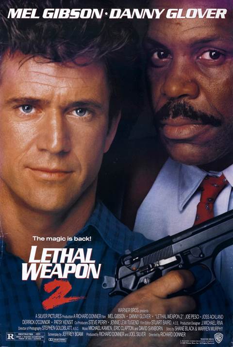 Lethal Weapon 2 movie poster