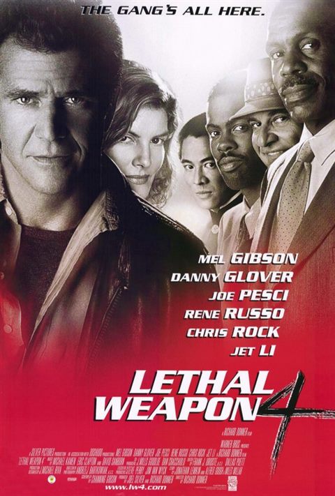 Lethal Weapon 4 movie poster