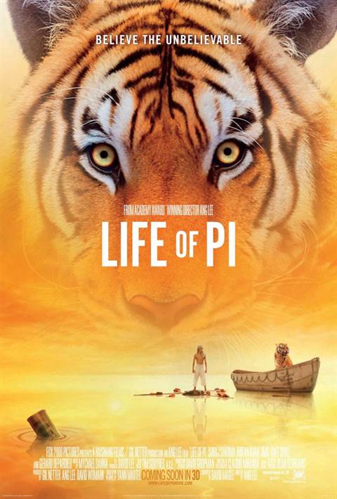 Life of Pi movie poster