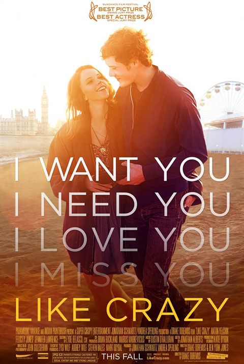 Like Crazy movie poster