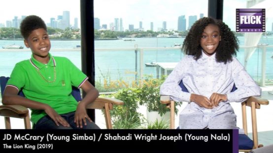 Interview: Lion King's JD McCrary and Shahadi Wright Joseph Speak to FlickDirect on FlickDirect