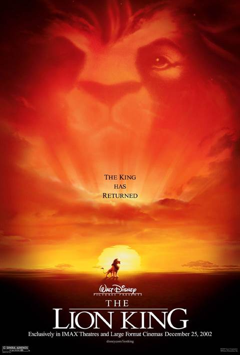The Lion King movie poster