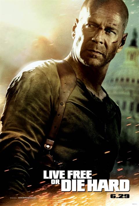 Live Free or Die Hard movie poster