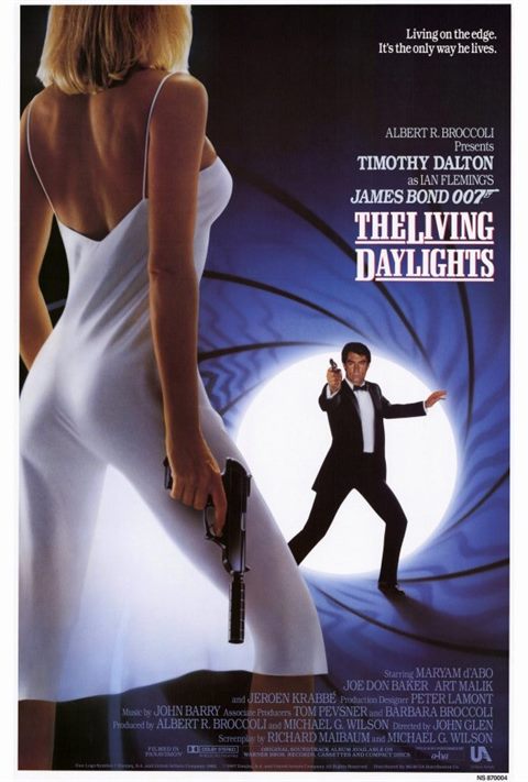 The Living Daylights movie poster