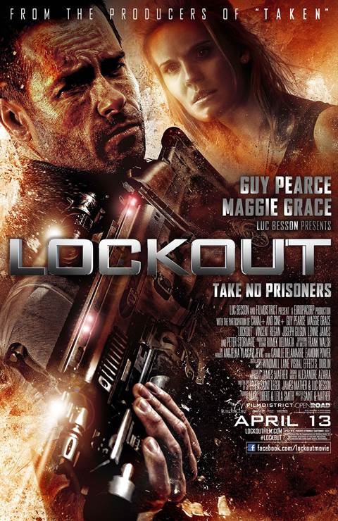 Lockout movie poster