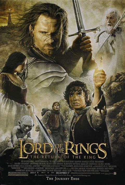 The Lord of The Rings: Return of the King movie poster