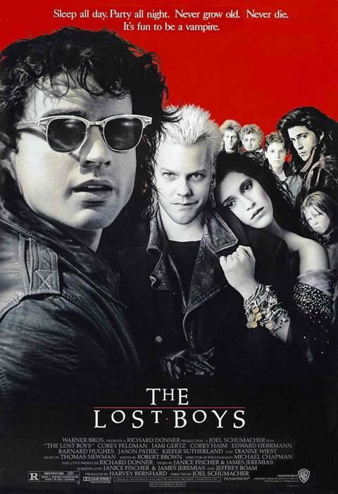 The Lost Boys movie poster
