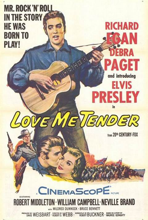 Love Me Tender movie poster
