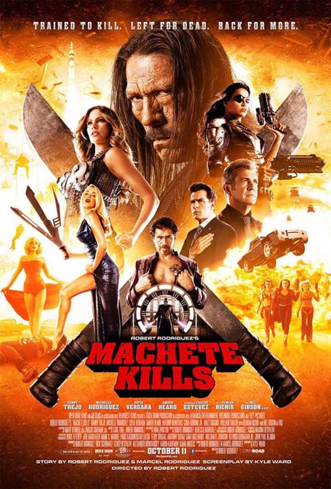 Machete Kills movie poster