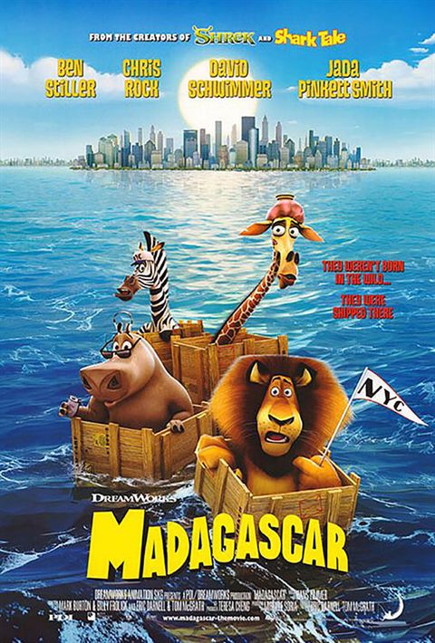 Madagascar movie poster