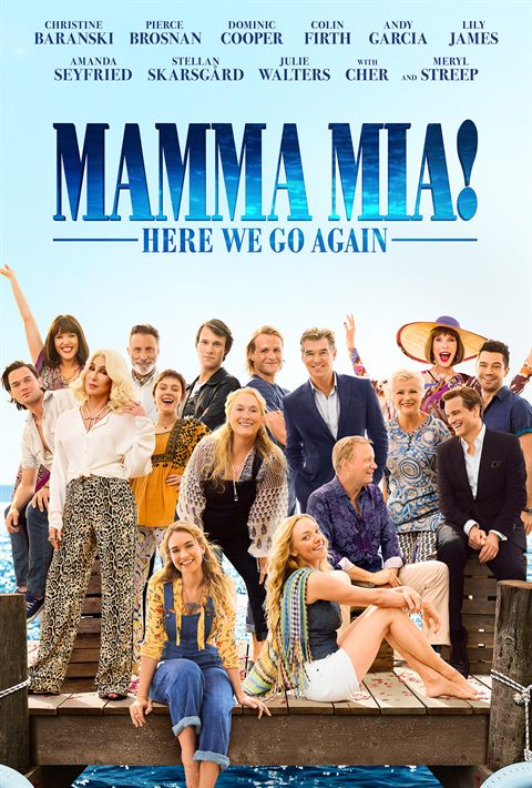 Mamma Mia! Here We Go Again movie poster
