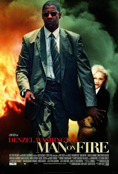 Man on Fire movie poster