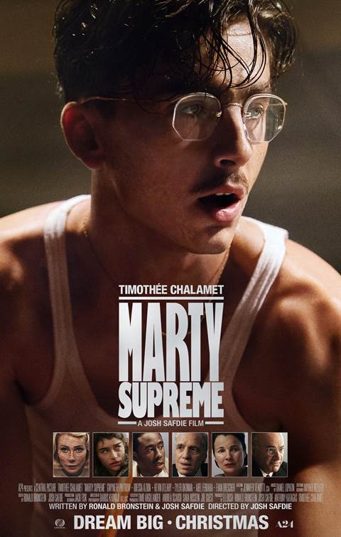 Marty Supreme movie poster
