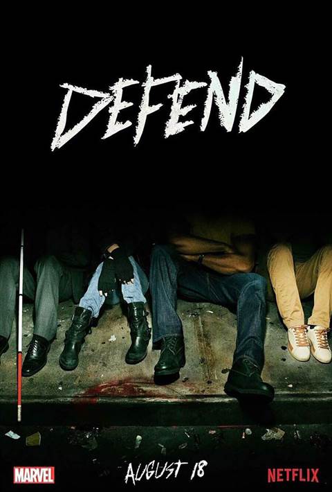 Marvel's The Defenders movie poster