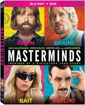 Masterminds Physical Media: Blu-ray Review