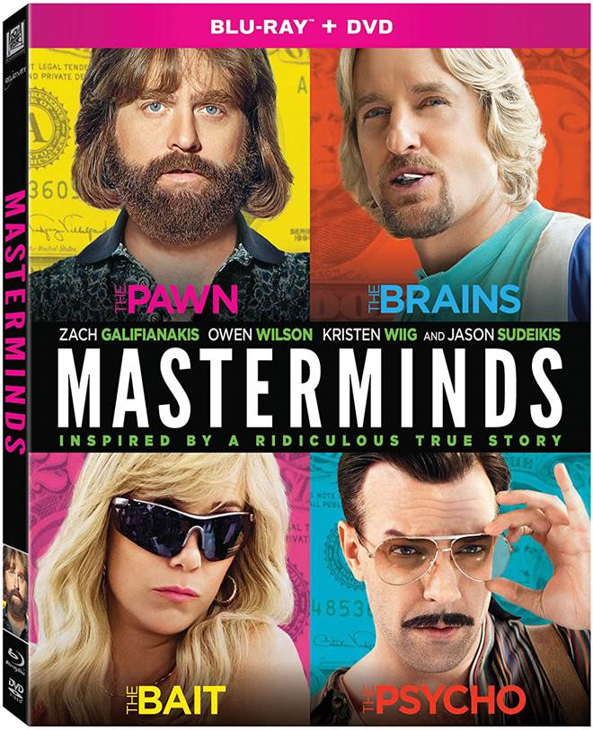 Masterminds (2016) Blu-ray Review