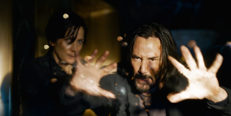 Matrix Resurrections Courtesy of Warner Bros.. All Rights Reserved.