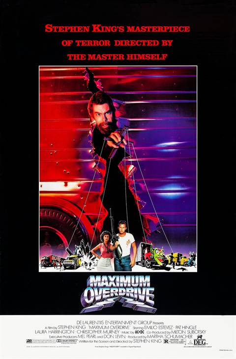 Maximum Overdrive movie poster