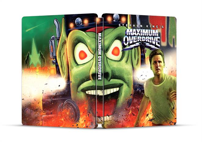 Maximum Overdrive SteelBook Release: A Retro Ride into Campy Chaos Blu-ray Review