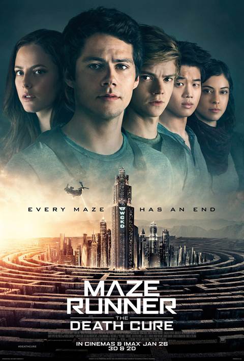 The Maze Runner: The Death Cure movie poster
