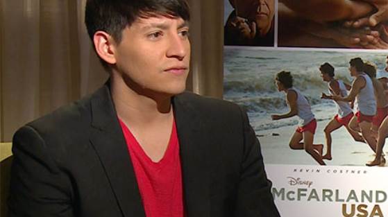 Carlos Pratts (Thomas Valles) & Hector Duran (Johnny Sameniego)  Discuss McFarland, USA