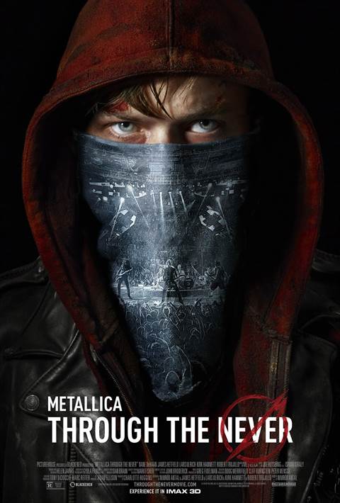 Metallica: Through the Never movie poster