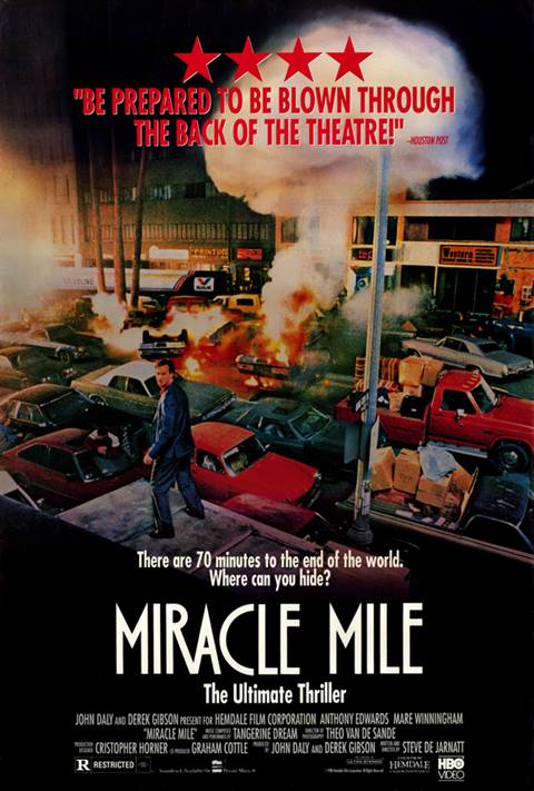Miracle Mile movie poster