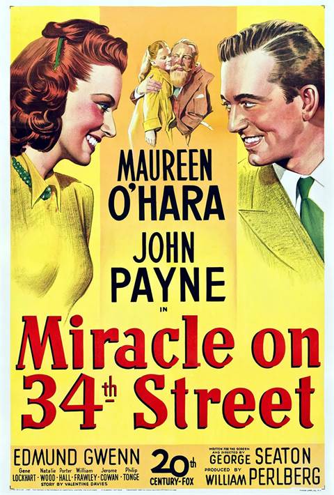 Miracle on 34th Street movie poster