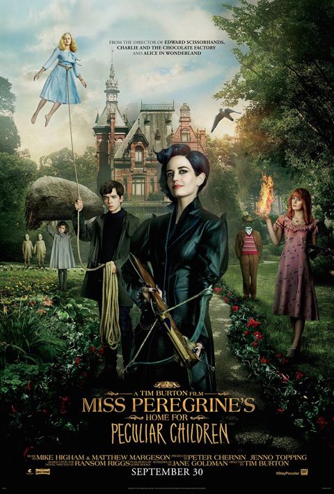 Miss Peregrine's Home for Peculiar Children movie poster