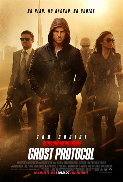Mission: Impossible Ghost Protocol movie poster