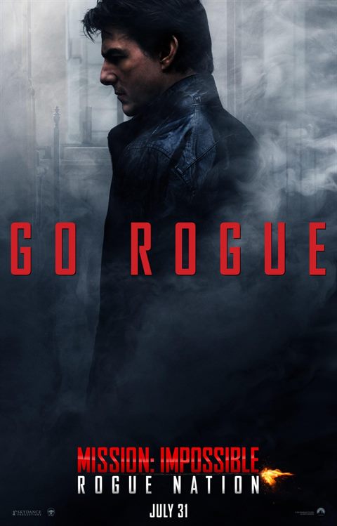 Mission: Impossible Rogue Nation movie poster