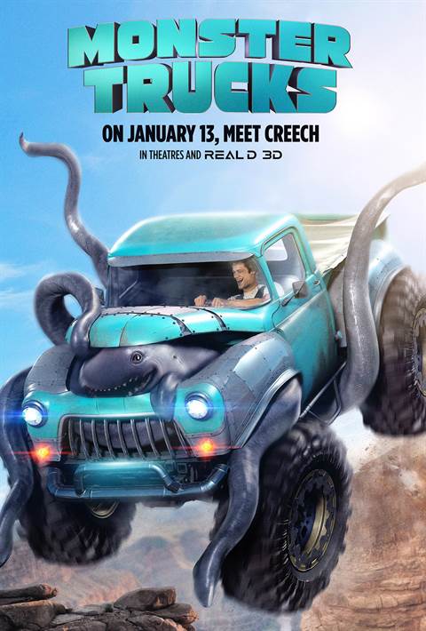 Monster Trucks movie poster