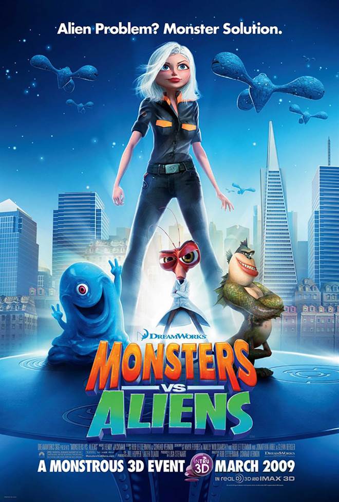 Monsters vs. Aliens (2009) Review
