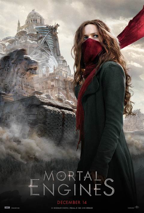 Mortal Engines movie poster